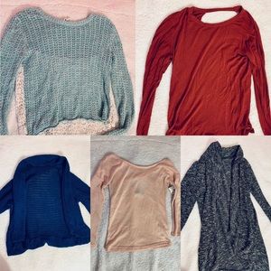 Long sleeve and sweater BUNDLE